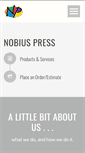 Mobile Screenshot of nobiuspress.com